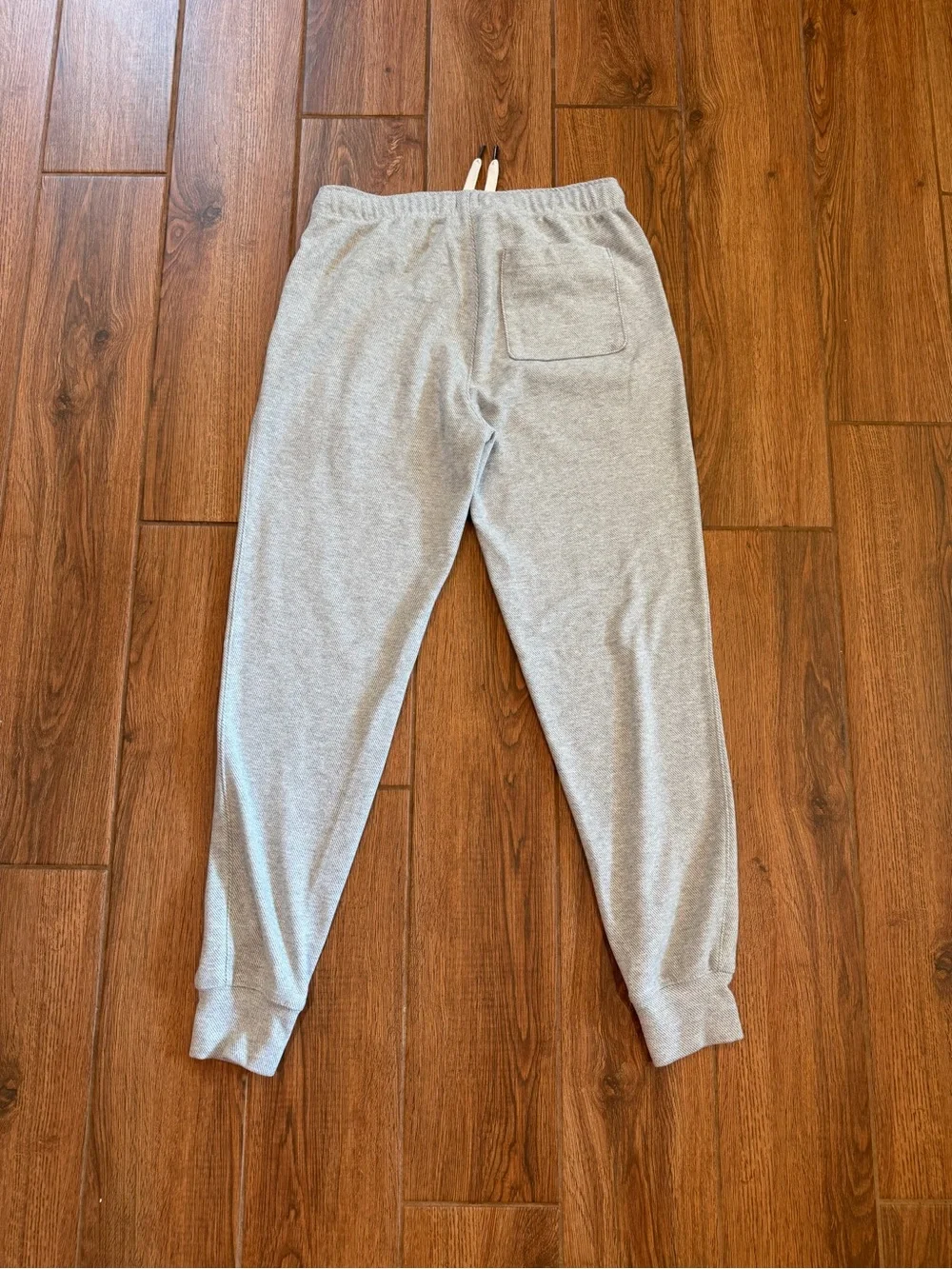 J. Crew Men's Light Gray Jogger Sweatpants with Drawstring / small